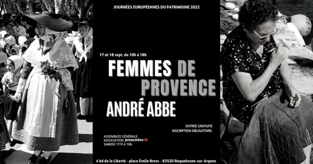 Expo photo Femmes de Provence d'André Abbe