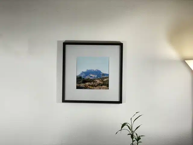 Poster photo "Le berger et ses moutons sur le Rocher de Roquebrune" en Provence - photo André Abbe – Image 3
